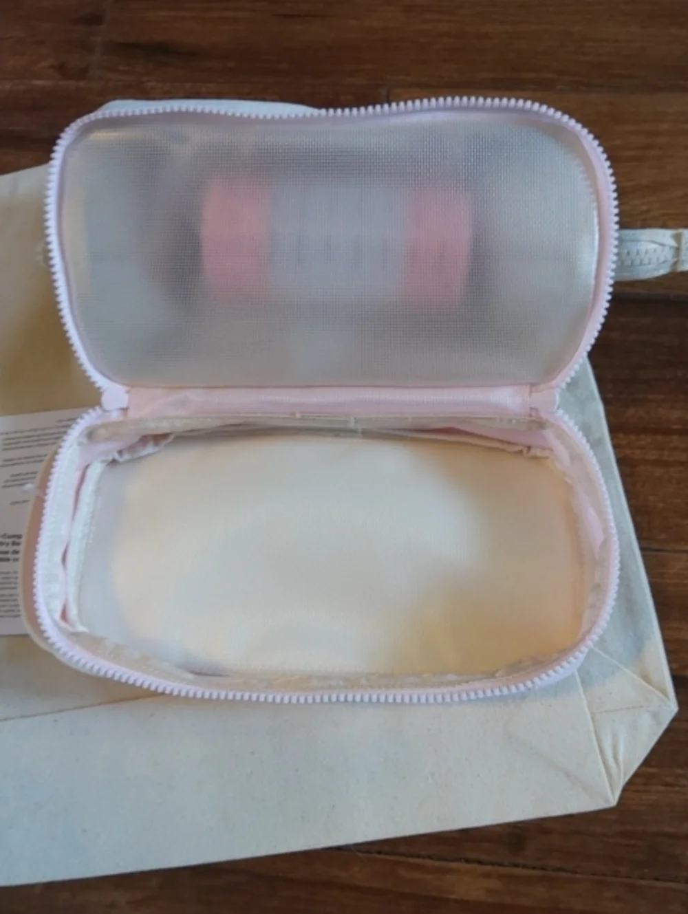 LULULEMON💥New💥Dual Compartment Toiletry Bag w/ 4-In-1 LOTION Bottle